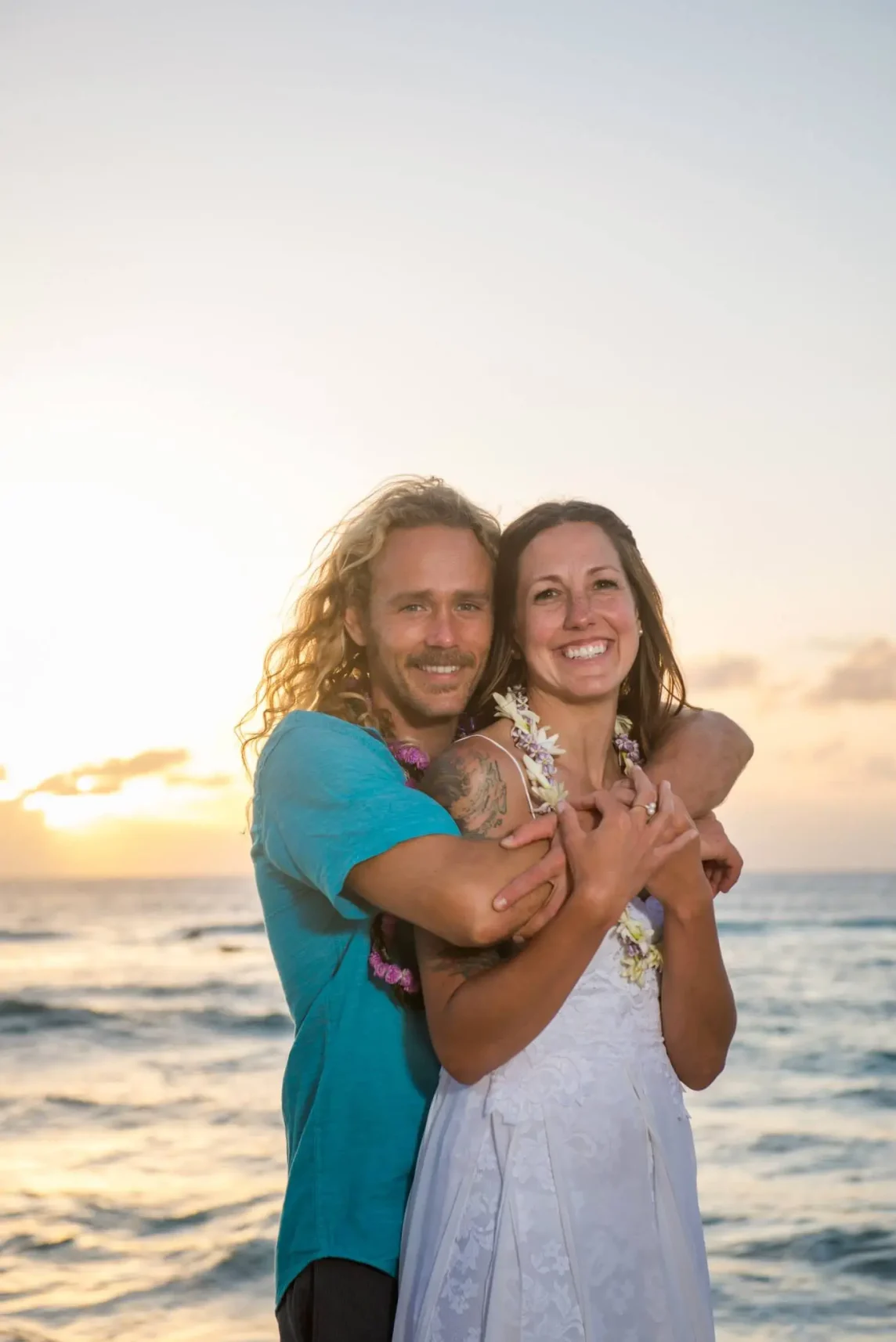 Just Married North Shore Oahu